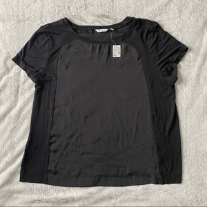 Reitman’s Black T-shirt Blouse